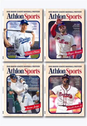 Athlon Sports - 2025 MLB Preview: In-Depth Coverage, Milestones & Achievements By Aaron Judge, Shohei Ohtani, Bryce Harper, Ronald Acuna Jr, Juan Soto, Paul Skenes, Bobby Witt Jr & More!