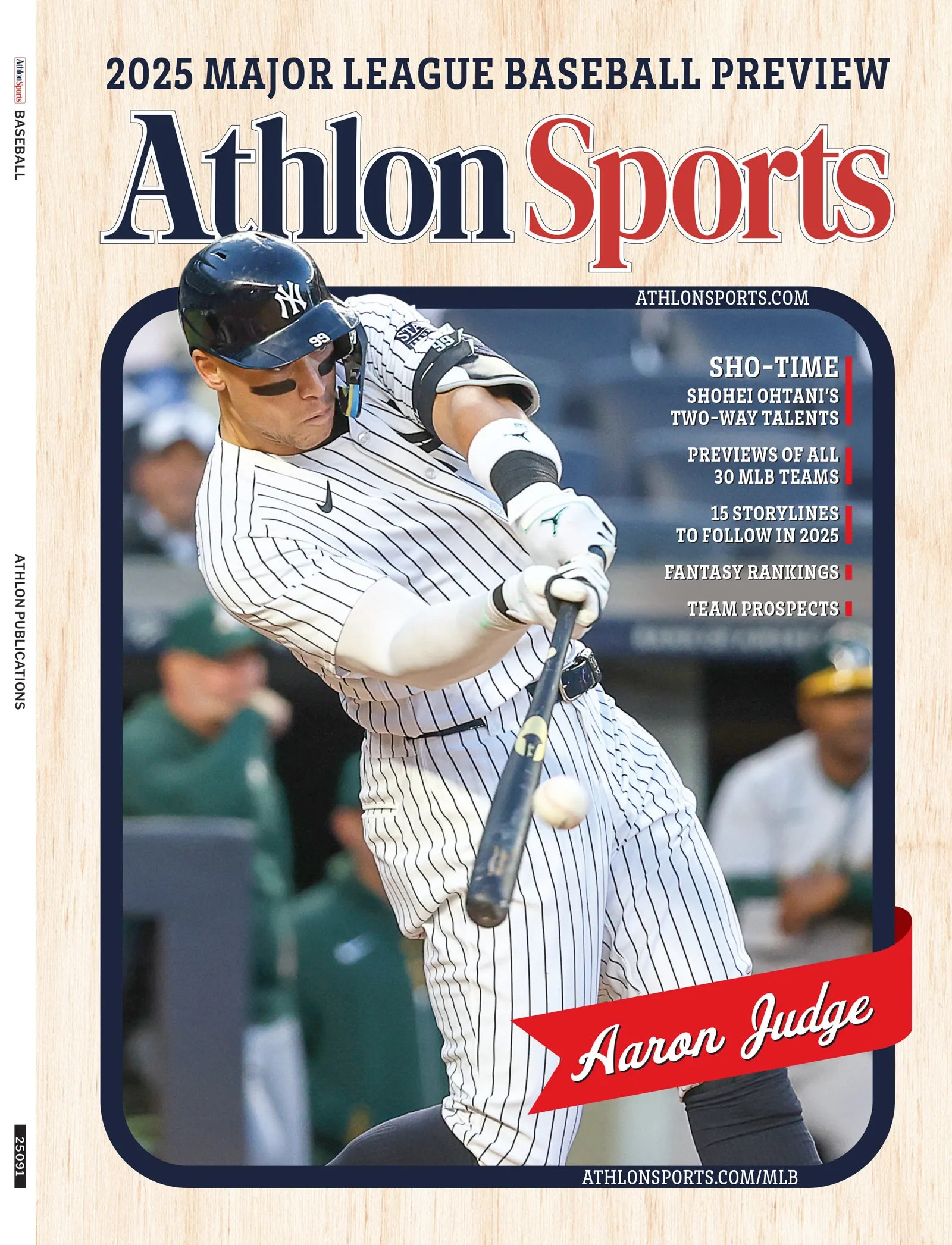 Athlon Sports - 2025 MLB Preview: In-Depth Coverage, Milestones & Achievements By Aaron Judge, Shohei Ohtani, Bryce Harper, Ronald Acuna Jr, Juan Soto, Paul Skenes, Bobby Witt Jr & More!