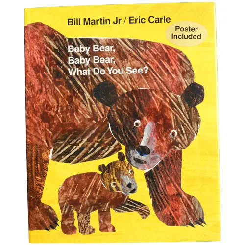 Baby Bear, Baby Bear, What Do You See? Hardcover Book Constructive Play Things