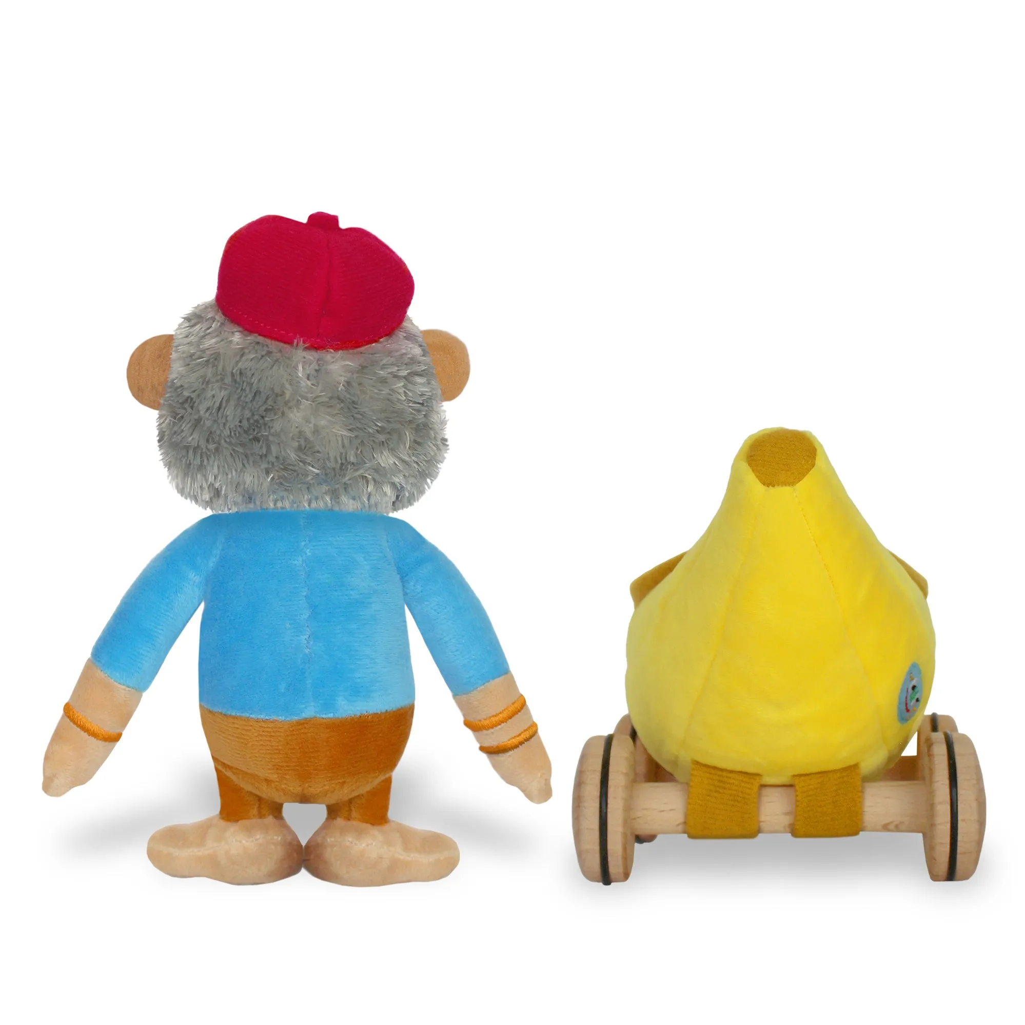 Bananas Gorilla Soft Toy with Bananamobile Yottoy