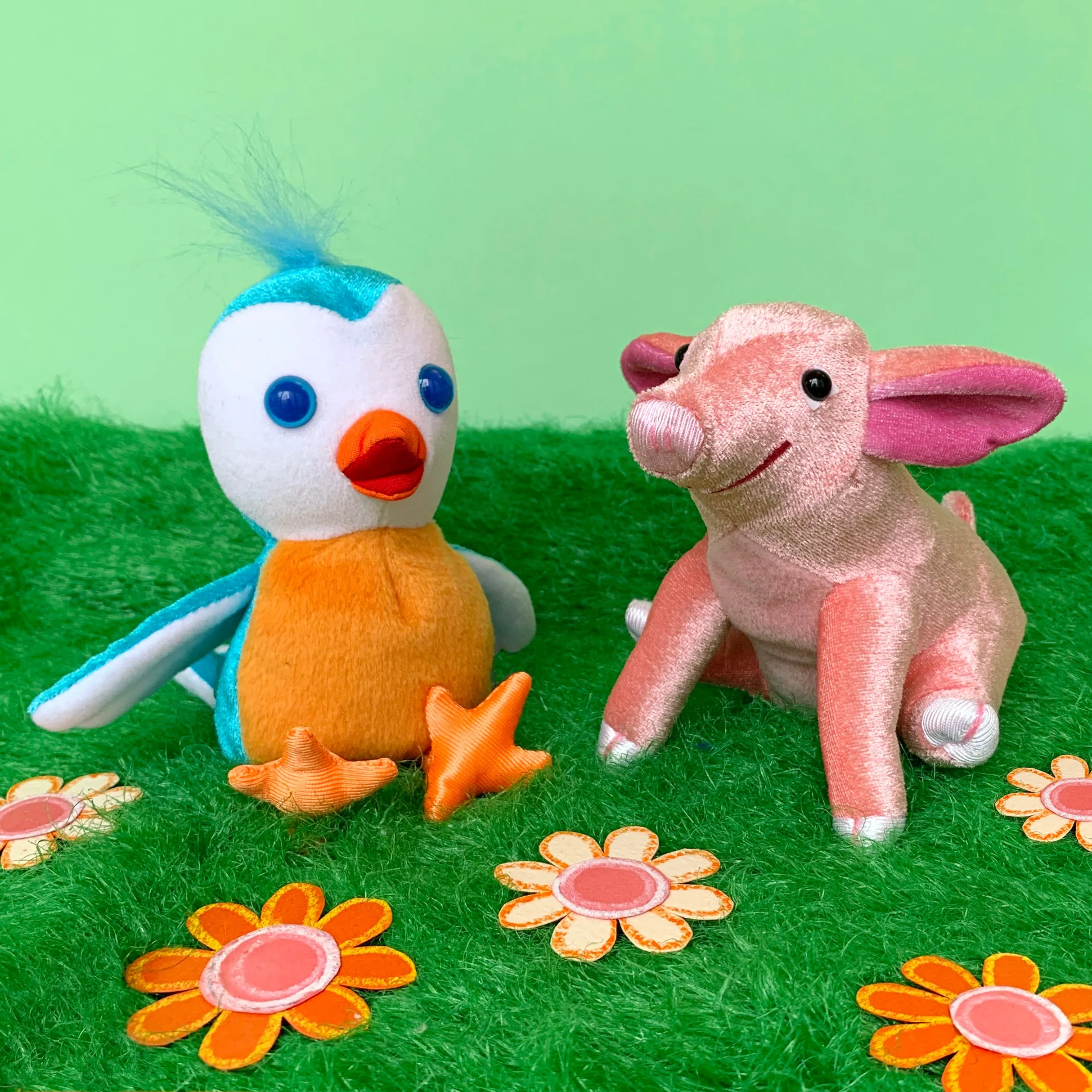 Biddle Bird Soft Toy Yottoy