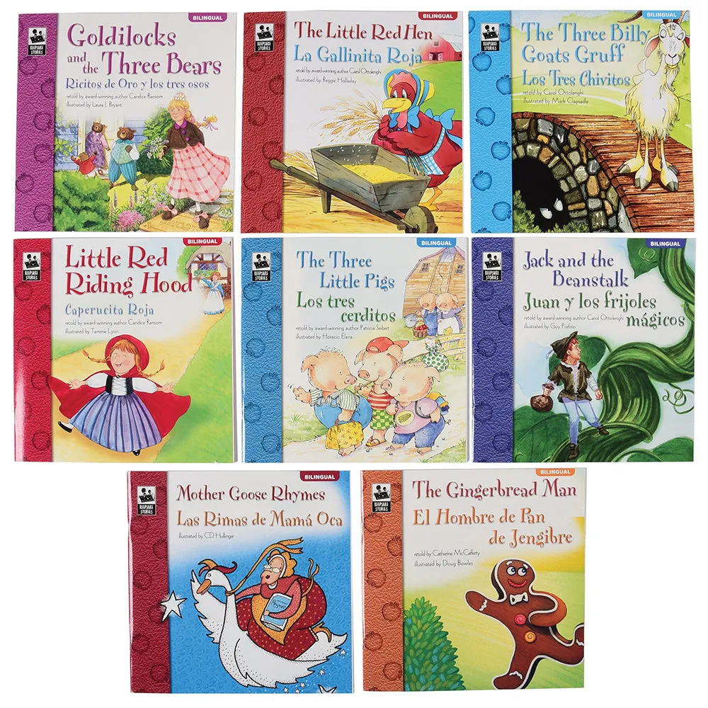 Bilingual Classic Story Book Set Constructive Play Things