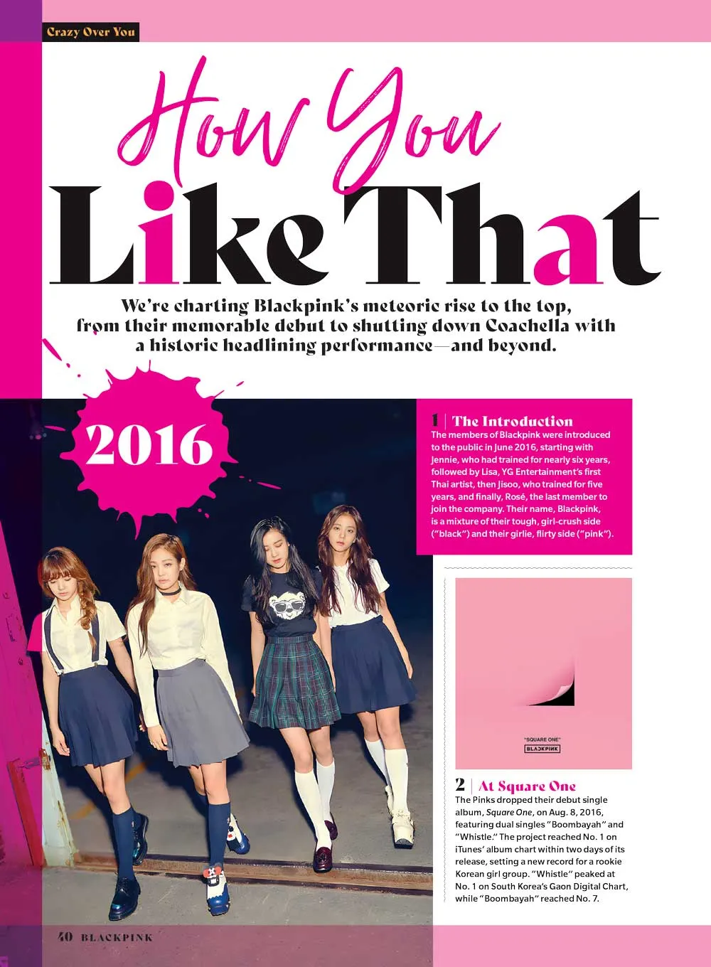 Blackpink - Fan Guide: Superstars Of K-Pop, Get To Know Jennie, Jisoo, Lisa, Ros, Performances, Coachella, Style, Nail Inspo, New Music, Movies, TV Shows, Quizzes, Puzzles, Games & 2 Free Posters!