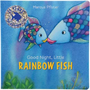 Board Book Classic "Good Night, Little Rainbow Fish" Constructive Play Things