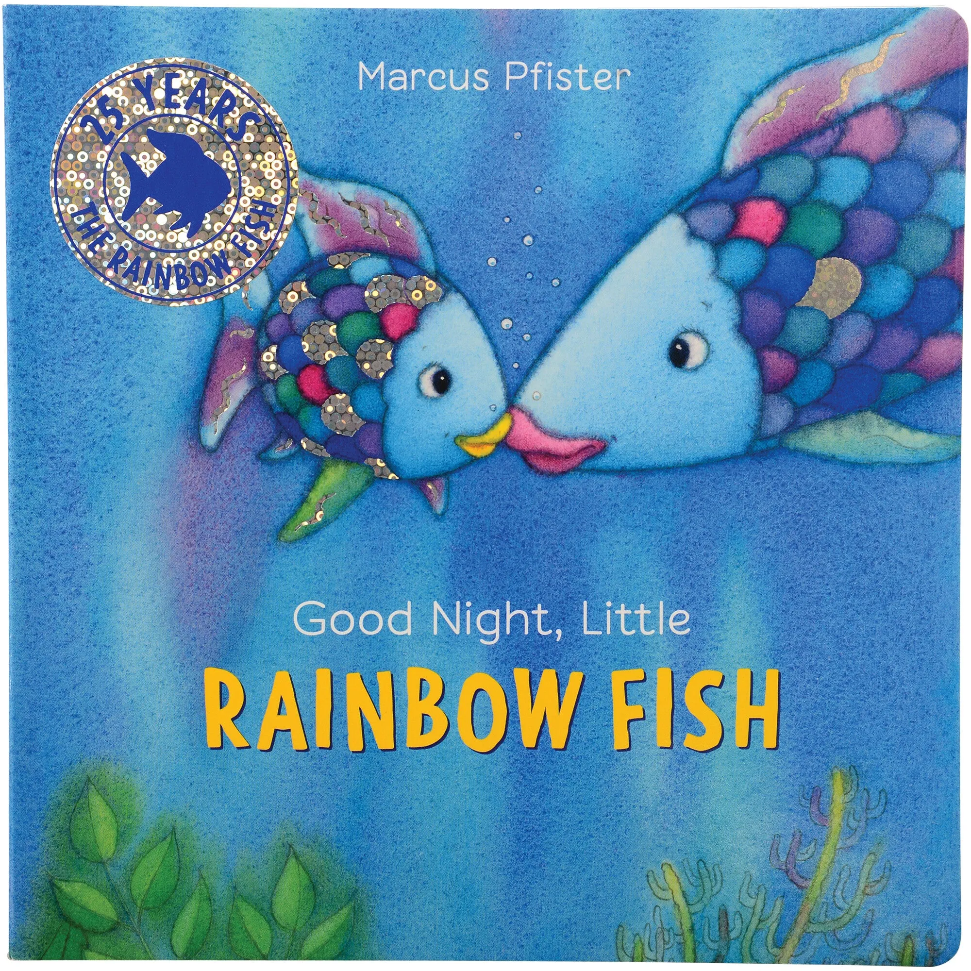 Board Book Classic "Good Night, Little Rainbow Fish" Constructive Play Things