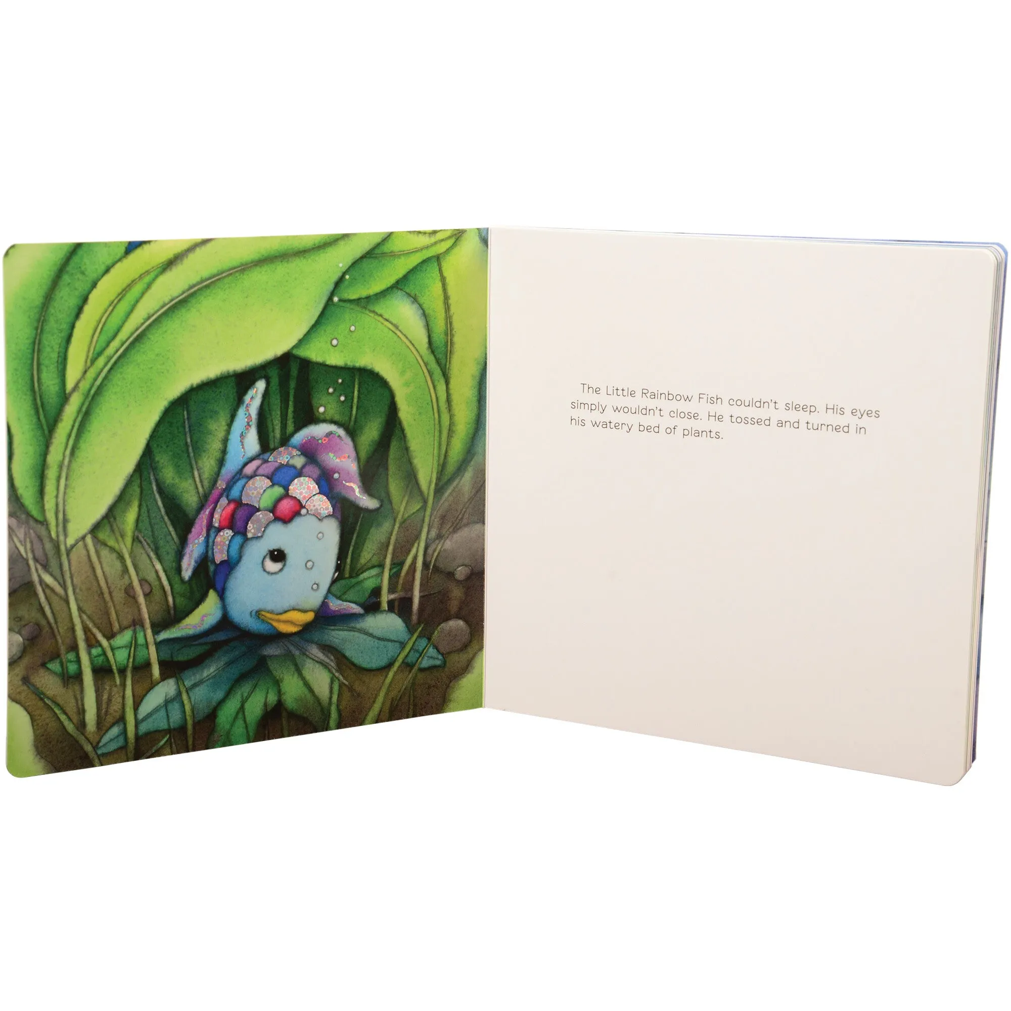 Board Book Classic "Good Night, Little Rainbow Fish" Constructive Play Things