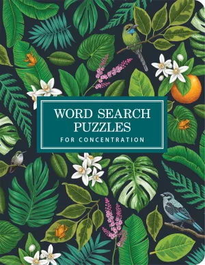 Brain Busters Word Search Puzzles for Concentration Cottage Door Press