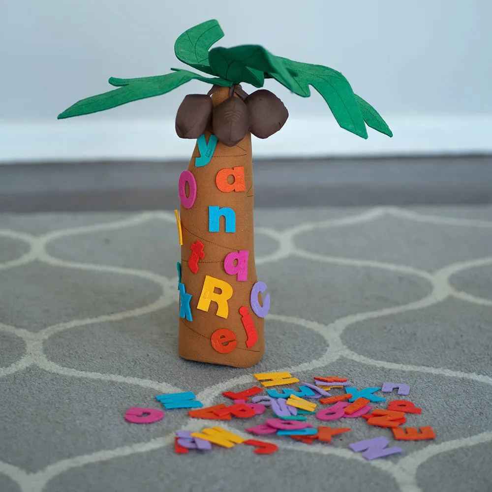 Chicka Chicka Boom Boom Storytelling Props with Book* Constructive Play Things