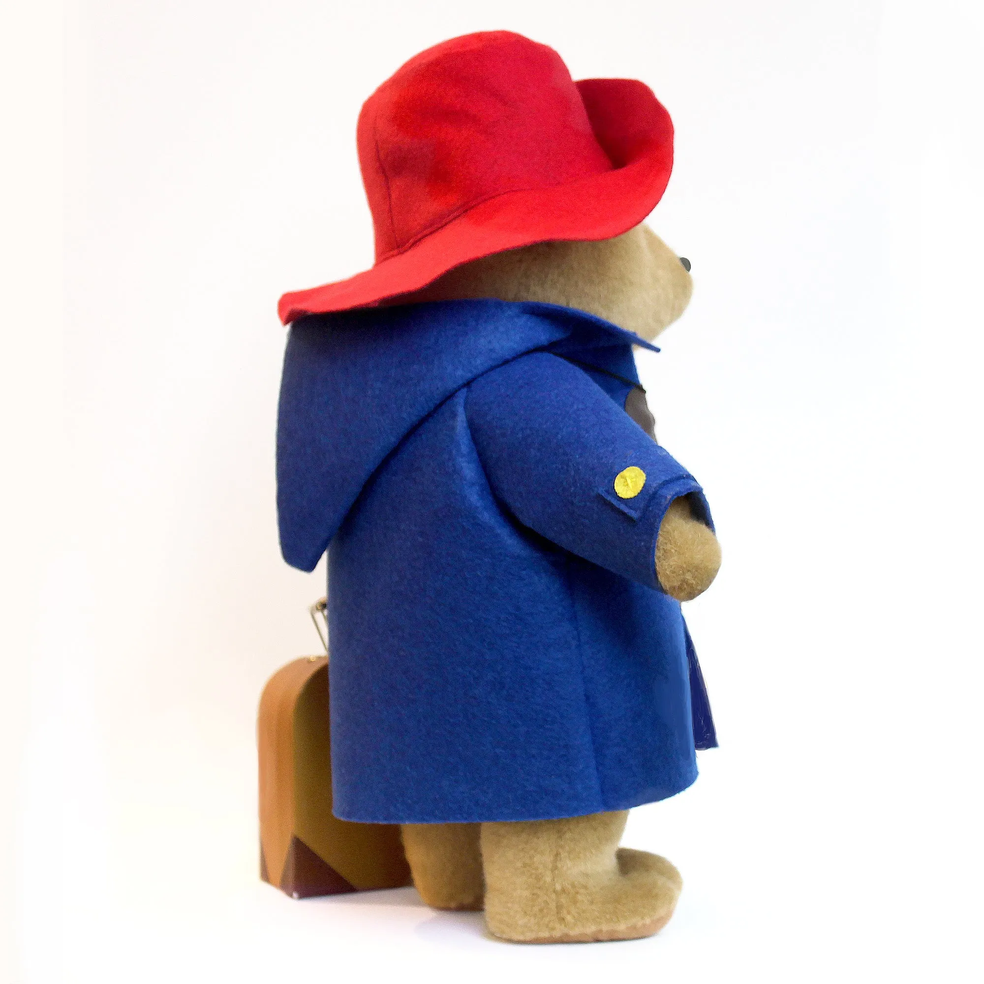 Classic Paddington Bear 16" Soft Toy with Suitcase Yottoy