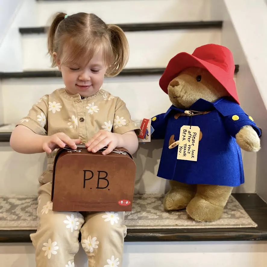 Classic Paddington Bear 16" Soft Toy with Suitcase Yottoy