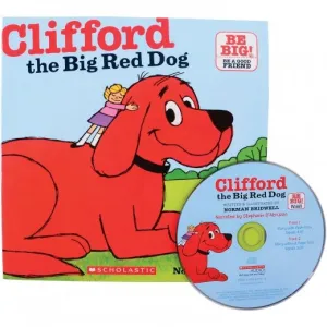 Clifford the Big Red Dog Book and CD Constructive Play Things