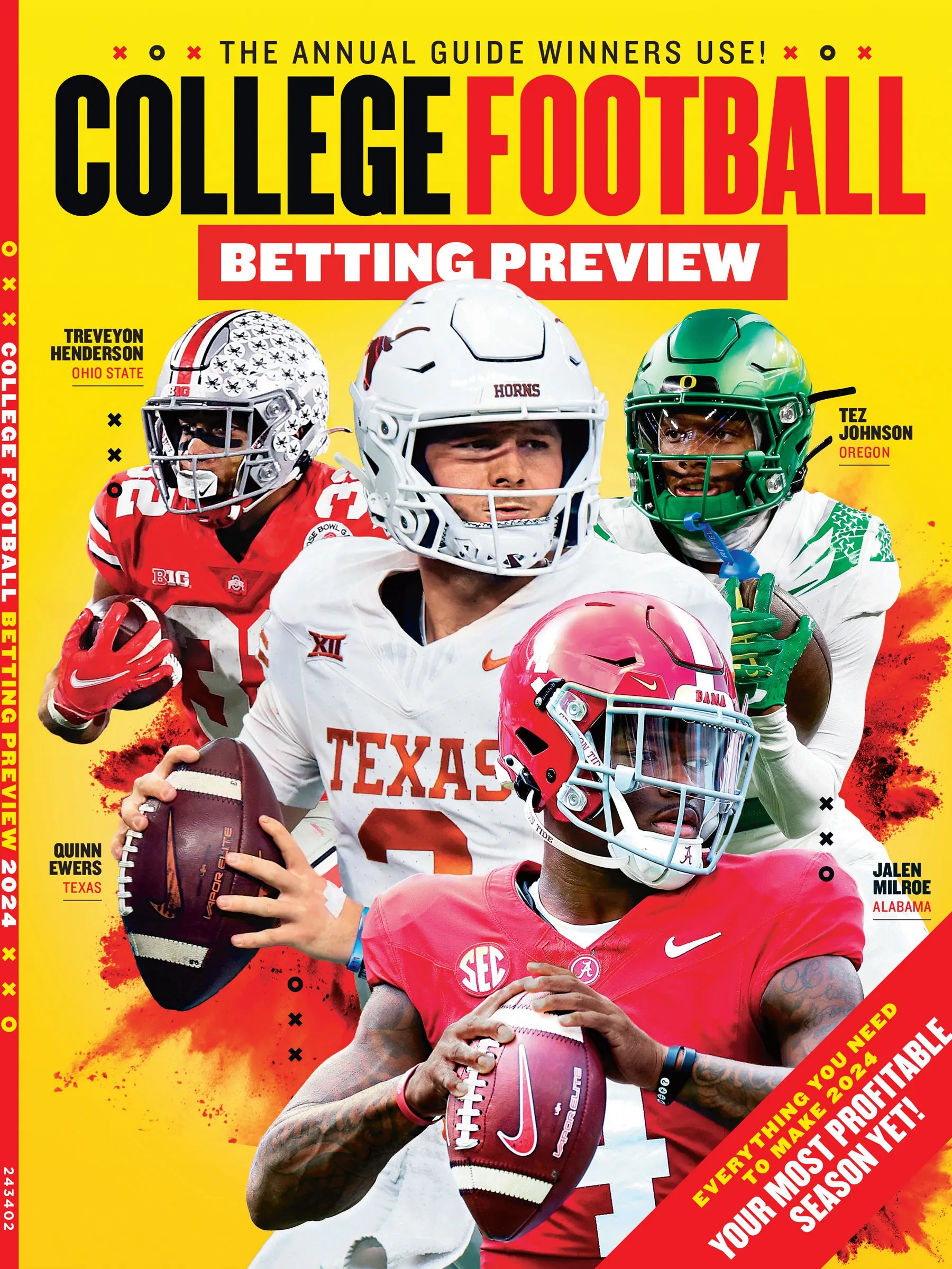 College Football Betting Preview 2024 - Odds To Win, Spot In 12-Team Playoff, Conference Championship, Team Capsules, Resource Guide, Stats, Game Logs, Turnover Margin, Situational Records & More!