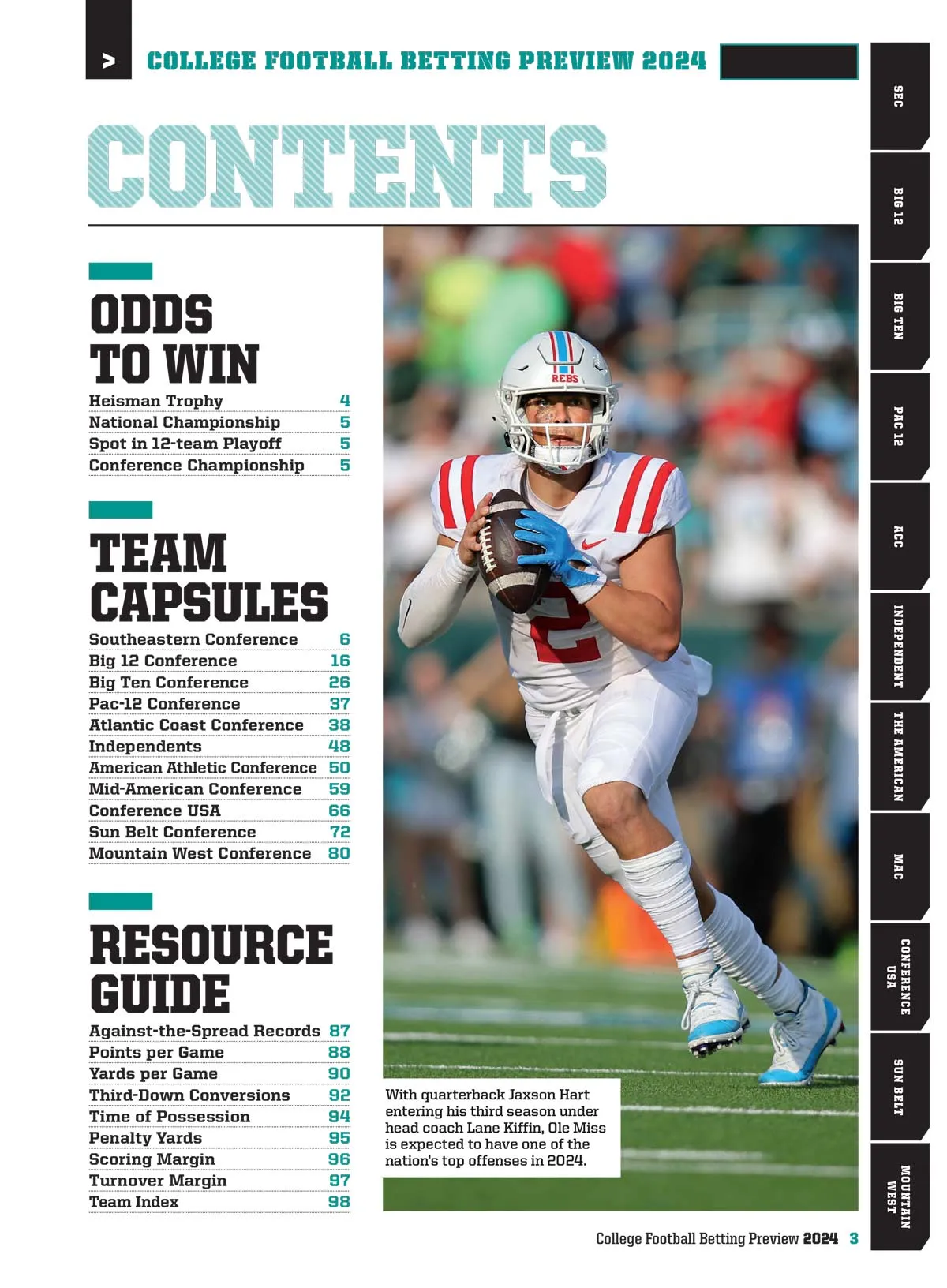 College Football Betting Preview 2024 - Odds To Win, Spot In 12-Team Playoff, Conference Championship, Team Capsules, Resource Guide, Stats, Game Logs, Turnover Margin, Situational Records & More!