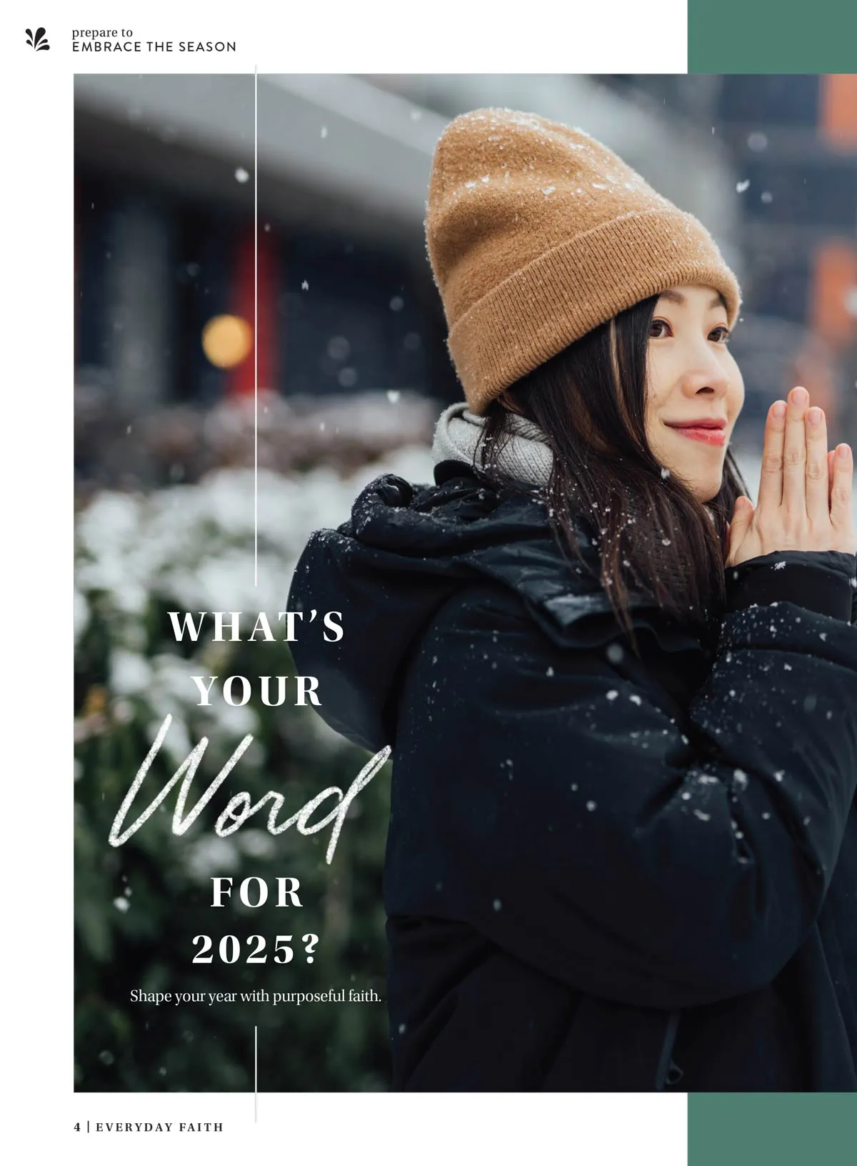 Dayspring - Everyday Faith Winter 2024: Spread Joy, Holiday Gift Guide, Write The Perfect Christmas Card, Find Your 2025 Word Of The Year, Rediscover The Old Testament & More