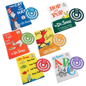 Dr. Seuss Read-Along Book & Audio CD Set | 6 Classic Stories Constructive Play Things
