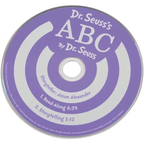 Dr. Seuss's ABC Book & CD Constructive Play Things