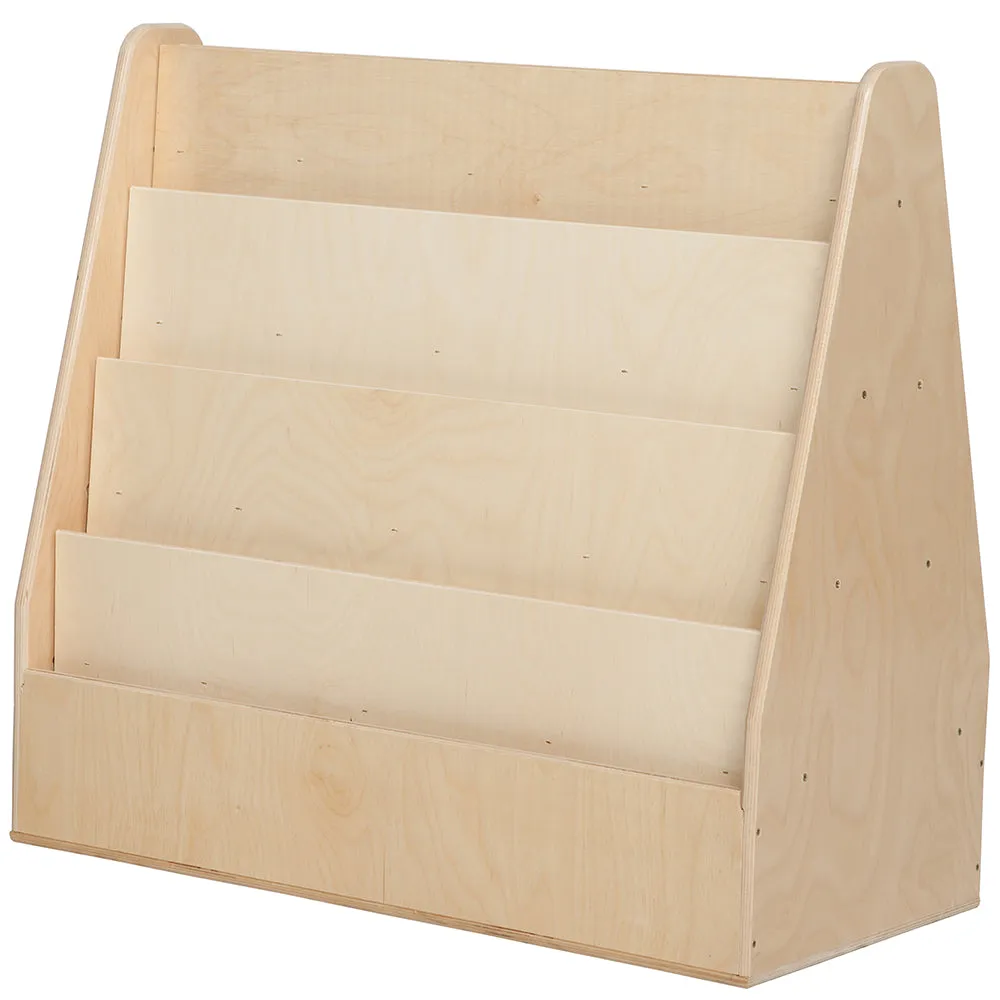 Dual-Sided Mobile Classroom Book Display Constructive Play Things