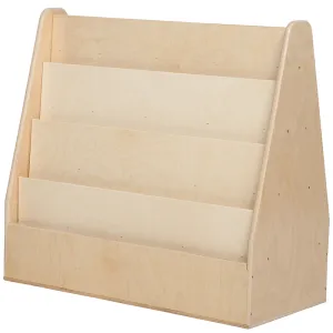 Dual-Sided Mobile Classroom Book Display Constructive Play Things