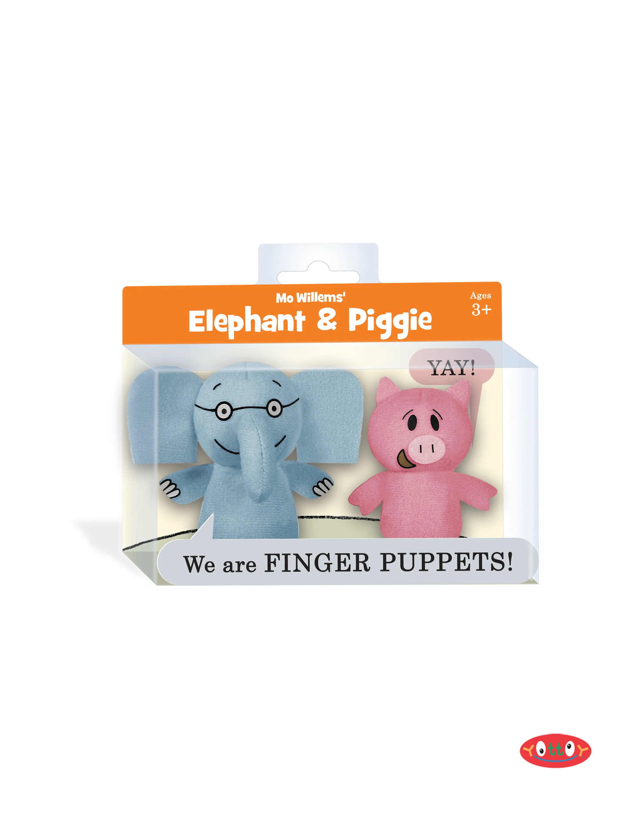 Elephant & Piggie Finger Puppets Yottoy