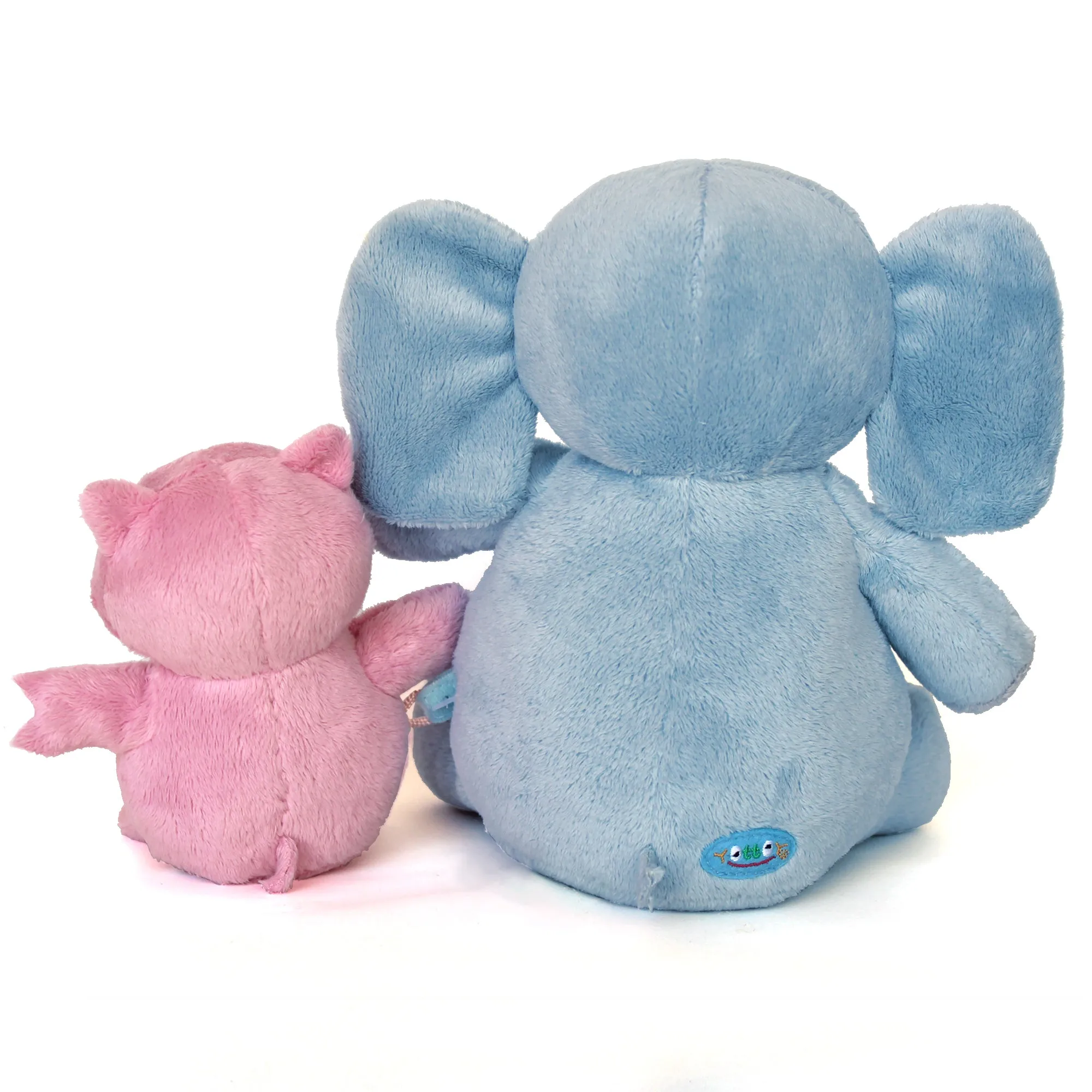 Elephant & Piggie Soft Toy Pair Yottoy