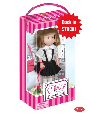 Eloise Poseable Doll with Skipperdee and Purse Yottoy