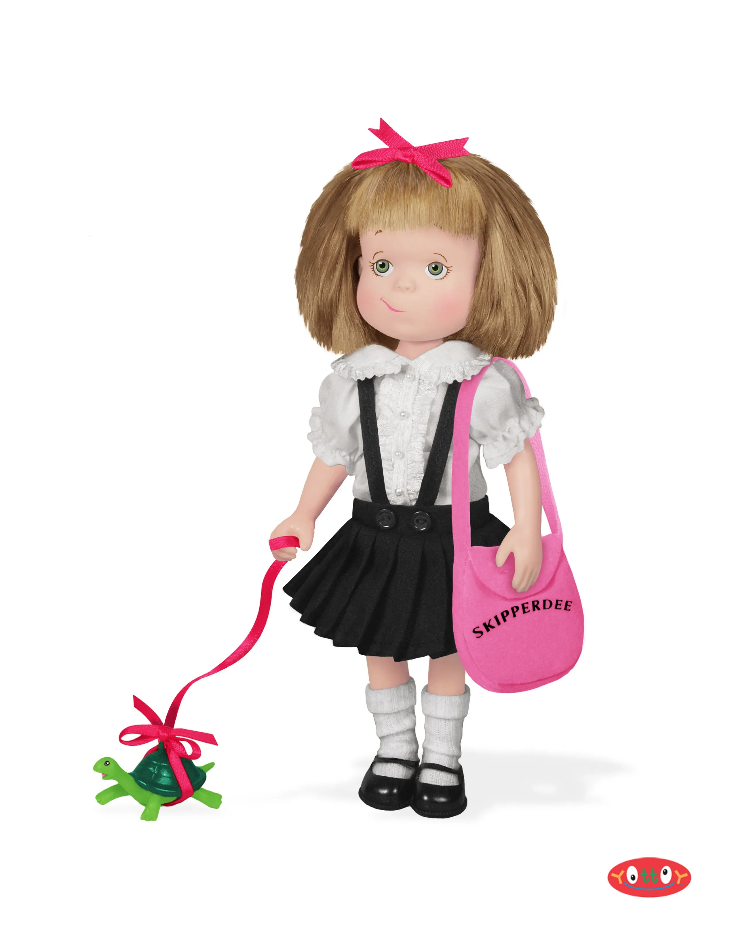 Eloise Poseable Doll with Skipperdee and Purse Yottoy
