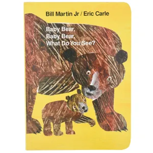 Eric Carle Board Book "Baby Bear, Baby Bear" Constructive Play Things