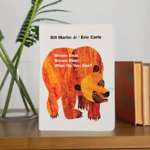 Eric Carle Board Book "Brown Bear, Brown Bear" Constructive Play Things