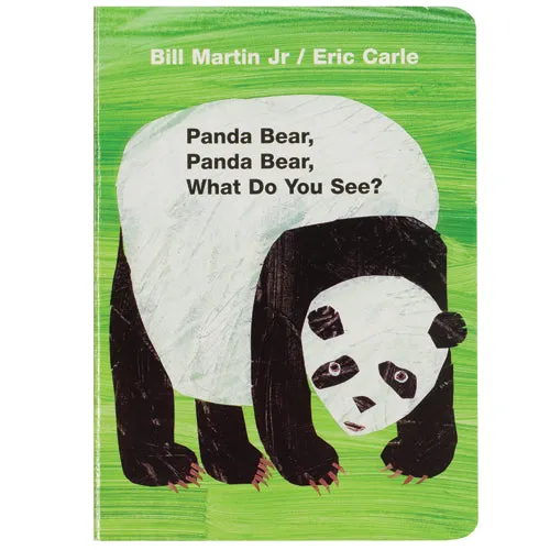 Eric Carle Board Book "Panda Bear, Panda Bear" Constructive Play Things