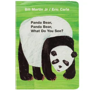 Eric Carle Board Book "Panda Bear, Panda Bear" Constructive Play Things