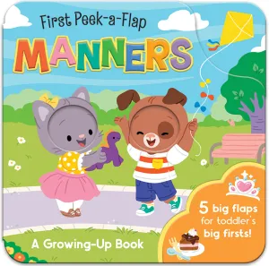 First Peek-a-Flap Manners (First Peek-a-Flap) Cottage Door Press