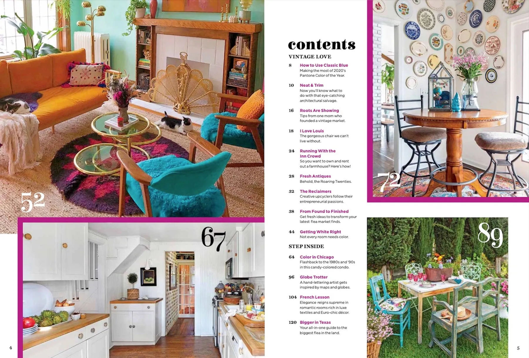 Flea Market Home & Living - Warm and Welcoming: 250 Inspiring Ideas to Mix Old & New, Learn How to Decorate on A Budget, Easy Projects to Get the Look & Transform Your Space!