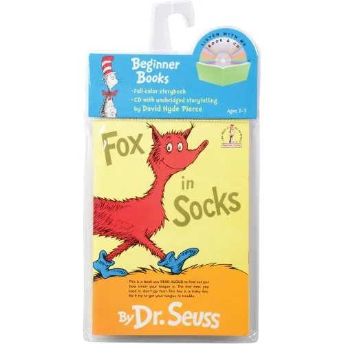 Fox In Socks Book & CD Constructive Play Things