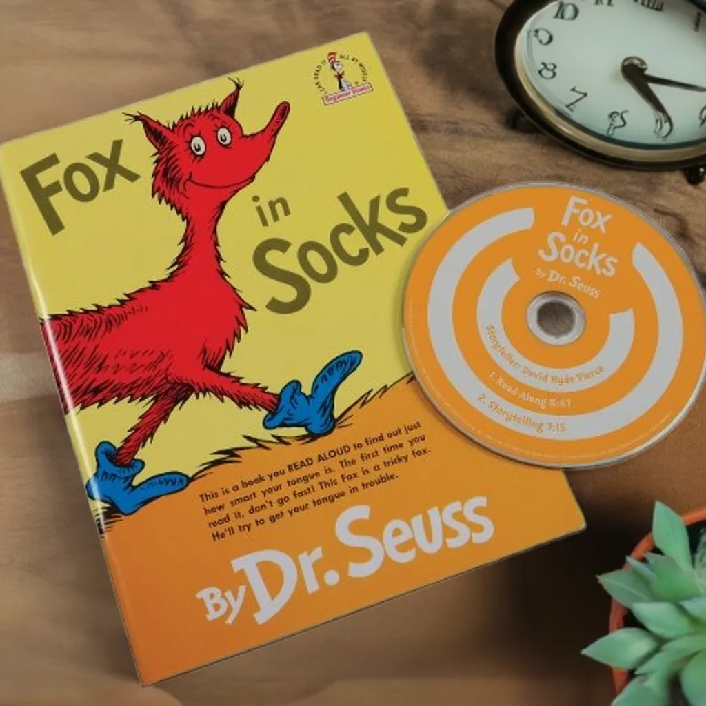 Fox In Socks Book & CD Constructive Play Things