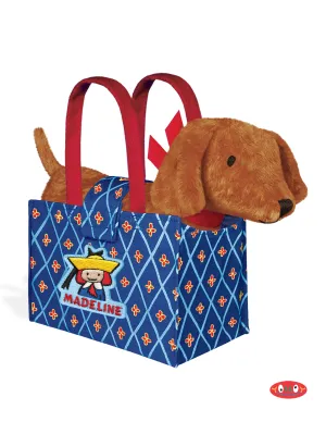 Genevieve the Dog in Madeline Tote Bag Yottoy