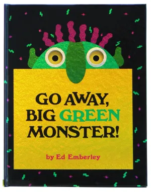 Go Away Big Green Monster Hardcover Book Constructive Play Things