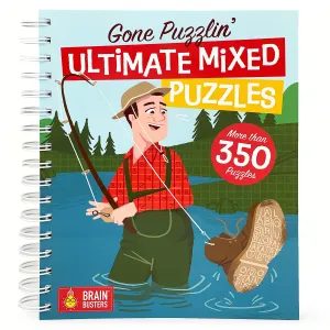 Gone Puzzlin' Ultimate Mixed Puzzles Cottage Door Press