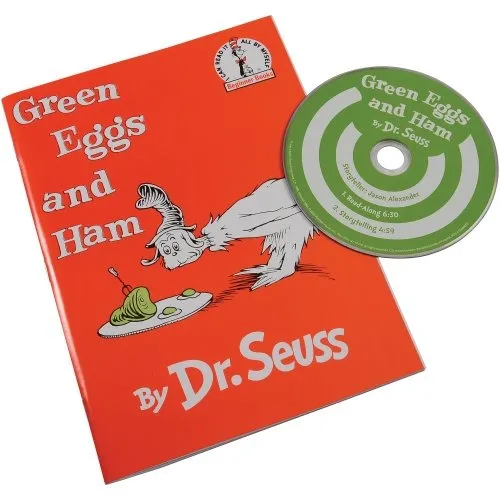 Green Eggs & Ham Book & CD Constructive Play Things