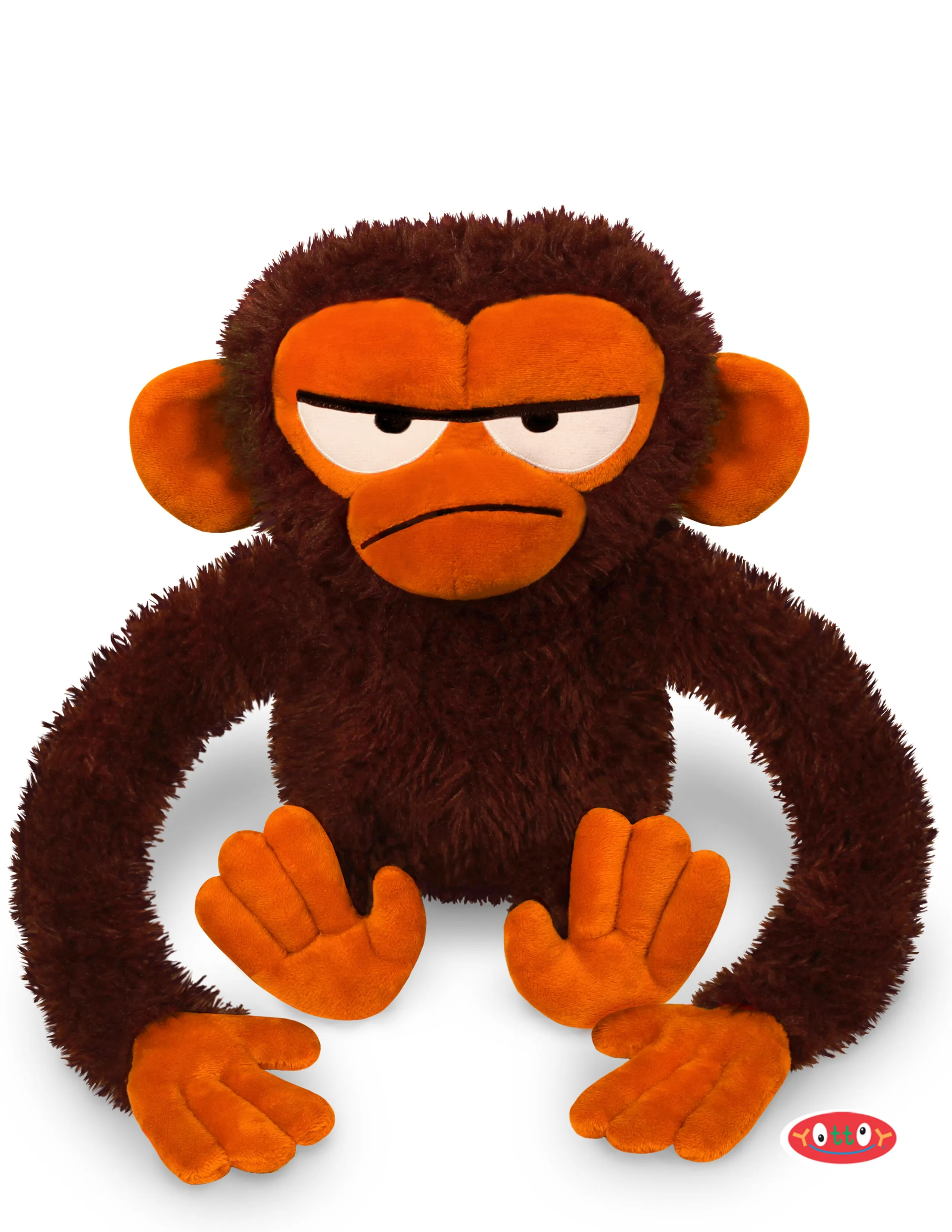Grumpy Monkey 12" Soft Toy Yottoy