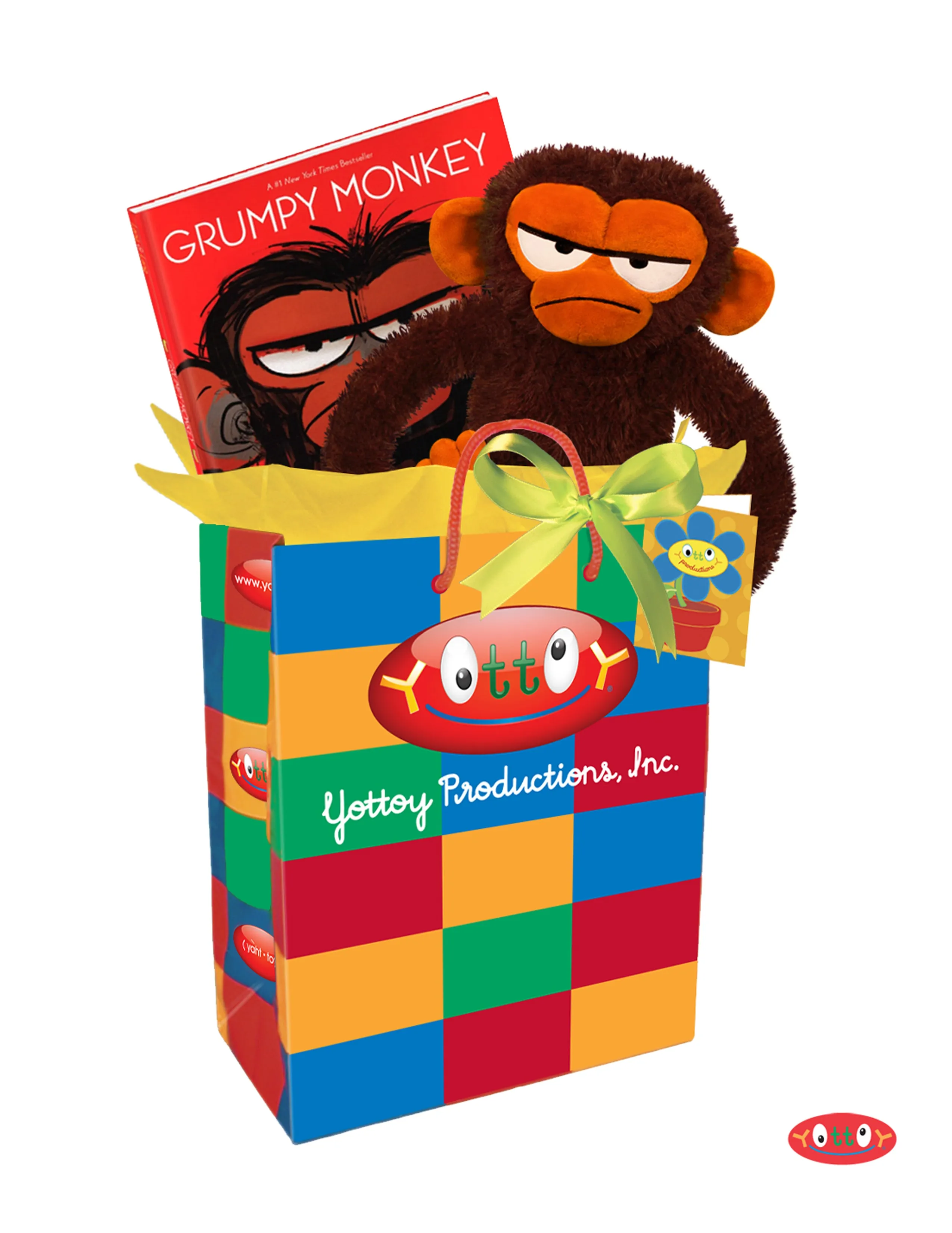 Grumpy Monkey Gift Set Yottoy