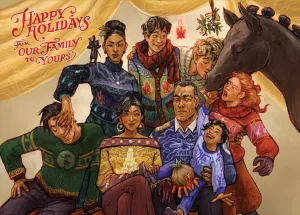 Holiday Card Pack 2024 Dragonsteel Books