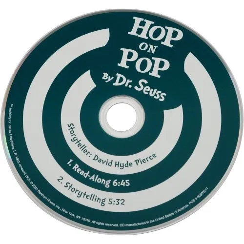 Hop On Pop Book & CD Constructive Play Things