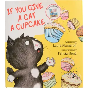 If you Give a Cat a Cupcake Book Constructive Play Things