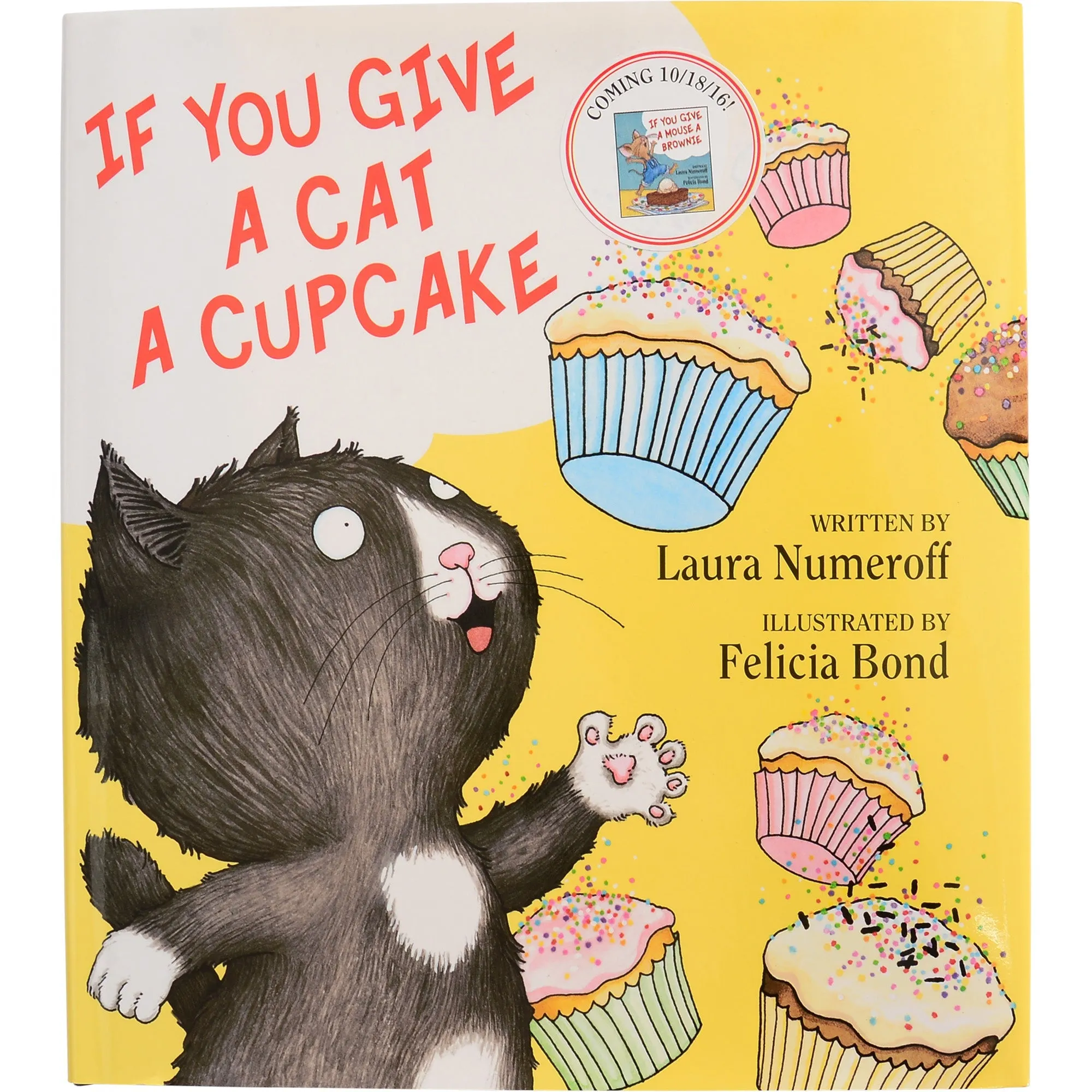 If you Give a Cat a Cupcake Book Constructive Play Things