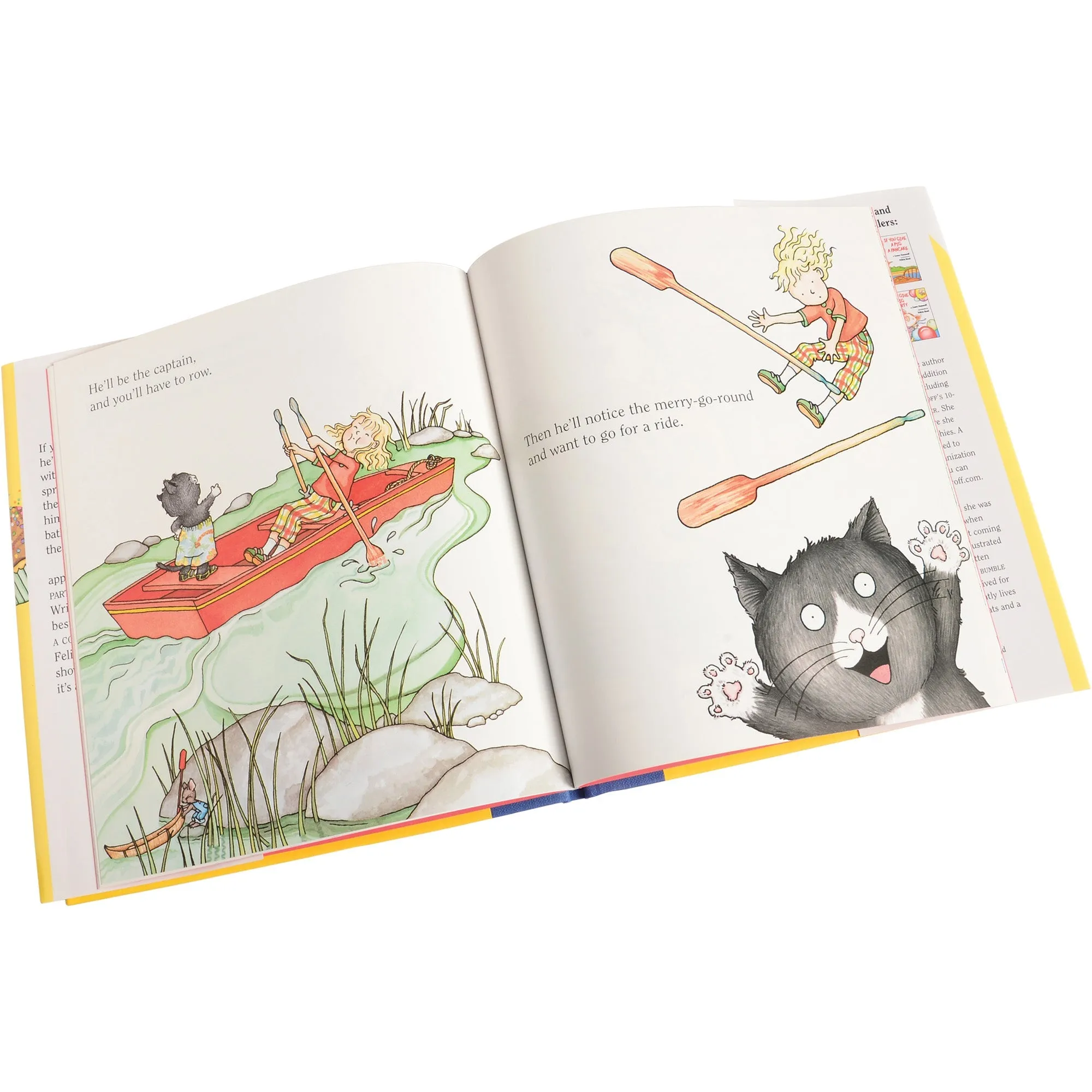 If you Give a Cat a Cupcake Book Constructive Play Things