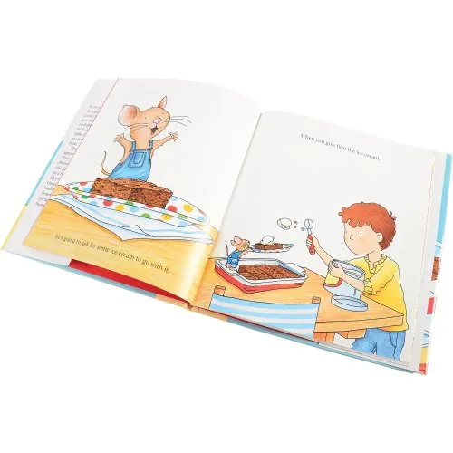 If You Give a Mouse a Brownie Hardcover Book Constructive Play Things