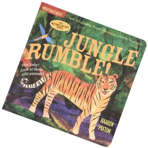 Indestructibles Jungle Rumble Baby Book Constructive Play Things