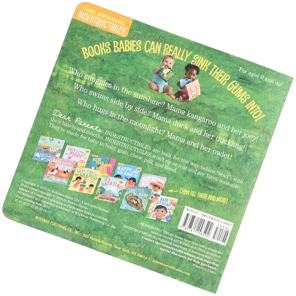 Indestructibles Mama and Baby Book Constructive Play Things