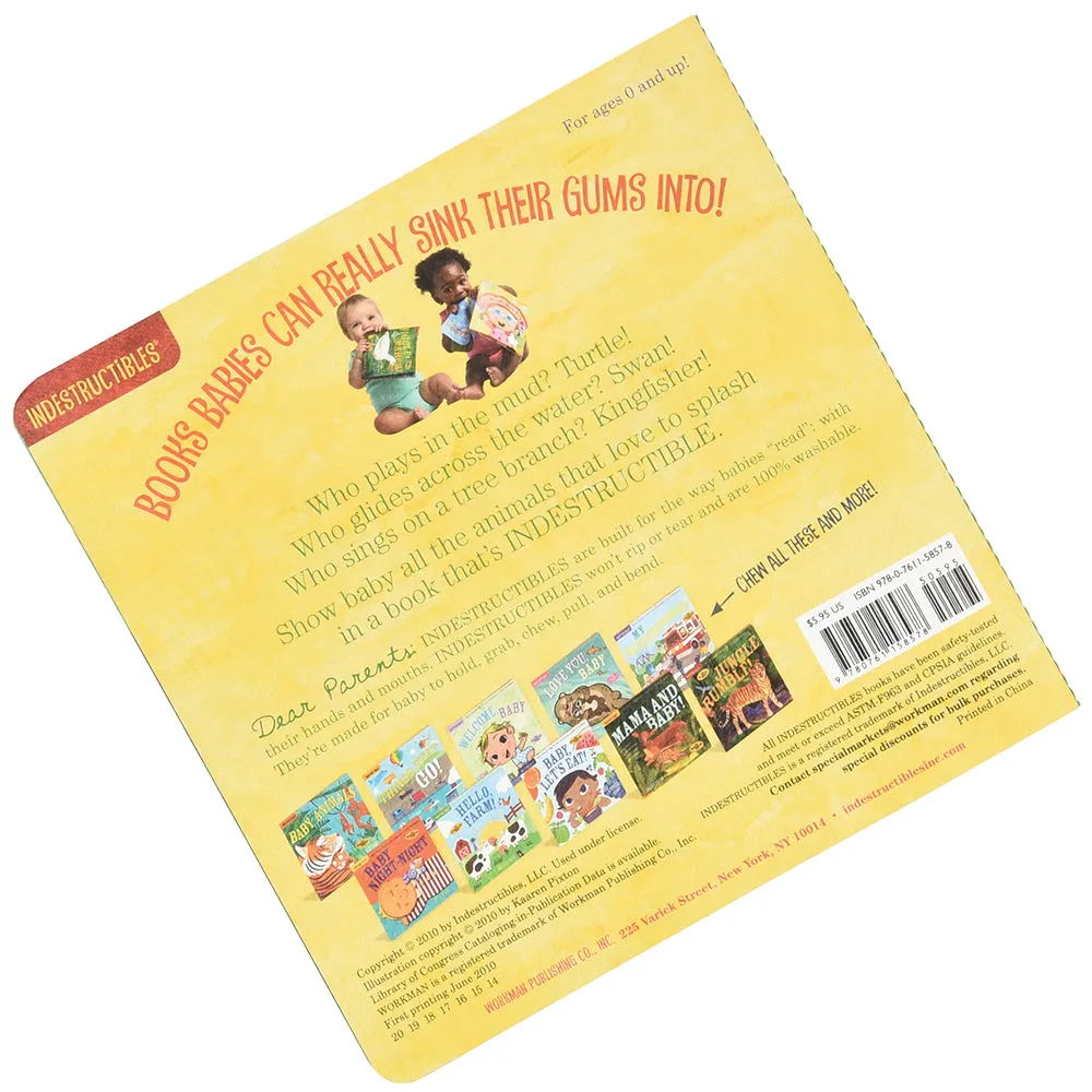 Indestructibles Plip Plop Pond Baby Book Constructive Play Things