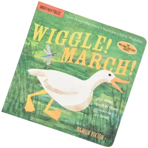 Indestructibles Wiggle March Baby Book Constructive Play Things